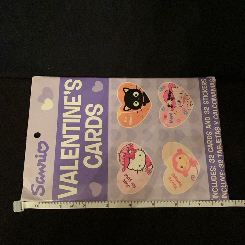 Sanrio Y2K Valentines Cards Hello Kitty Chococat Chi Chai Monchan NWT - Picture 4 of 4